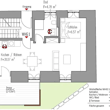 Appartement Galluskapelle